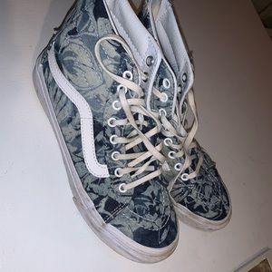 Vans floral high top limited edition